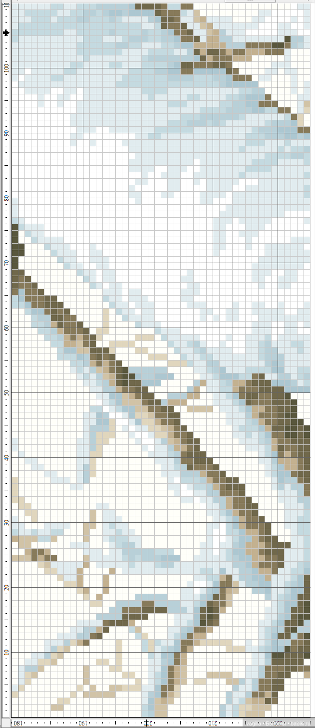 Панно с тигром и котята крестом