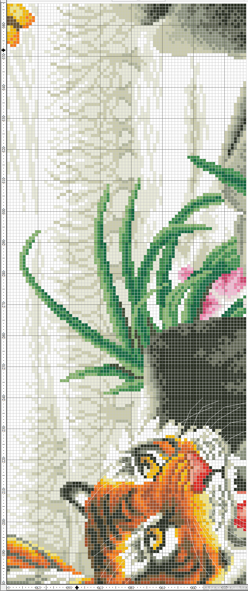 Панно с тигром и котята крестом (фото 9)