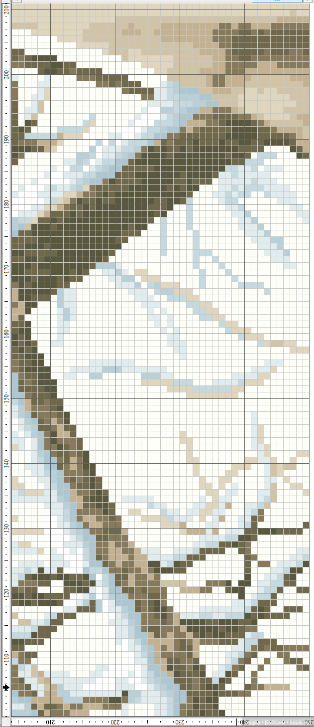 Панно с тигром и котята крестом