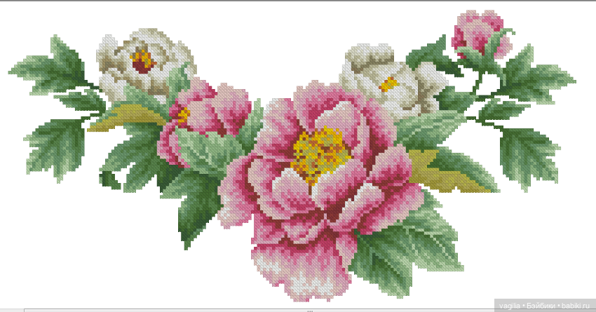 Панно с тигром и котята крестом