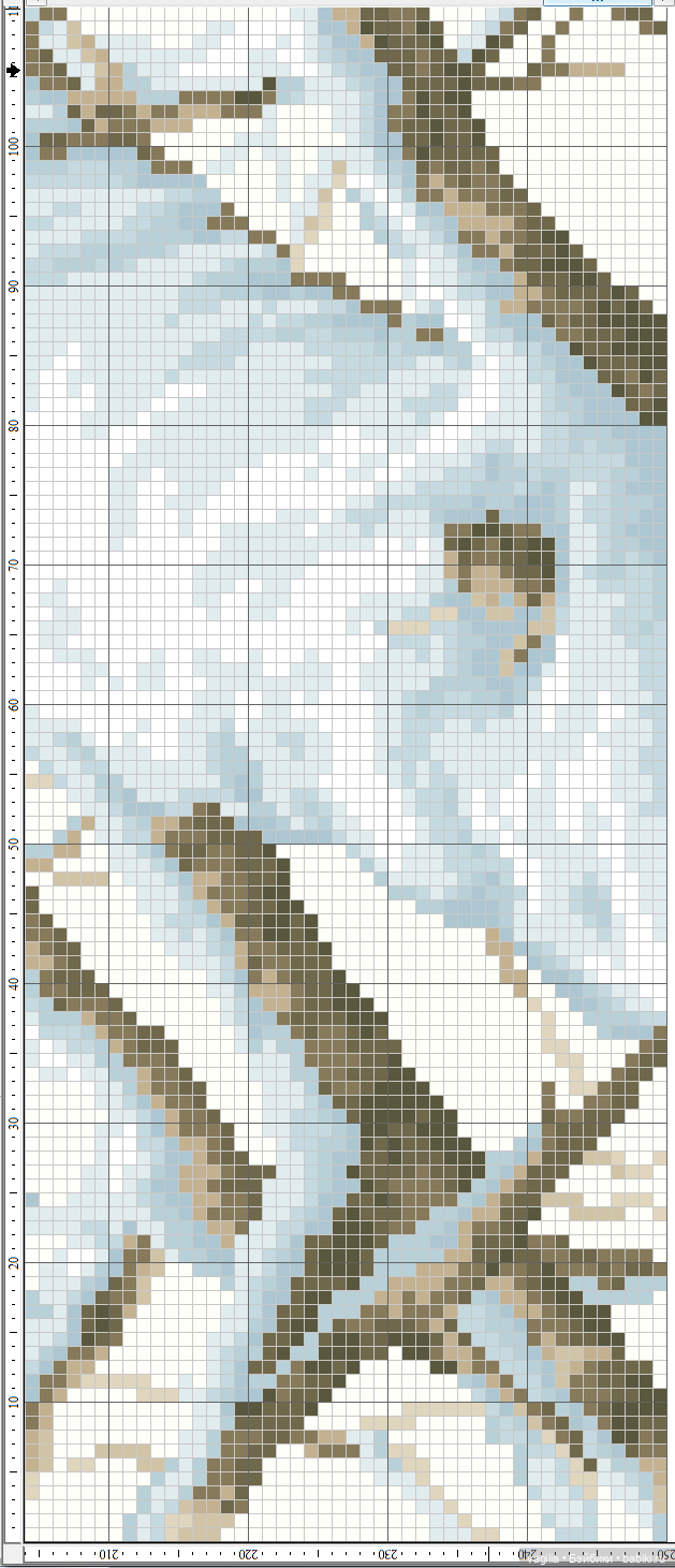 Панно с тигром и котята крестом