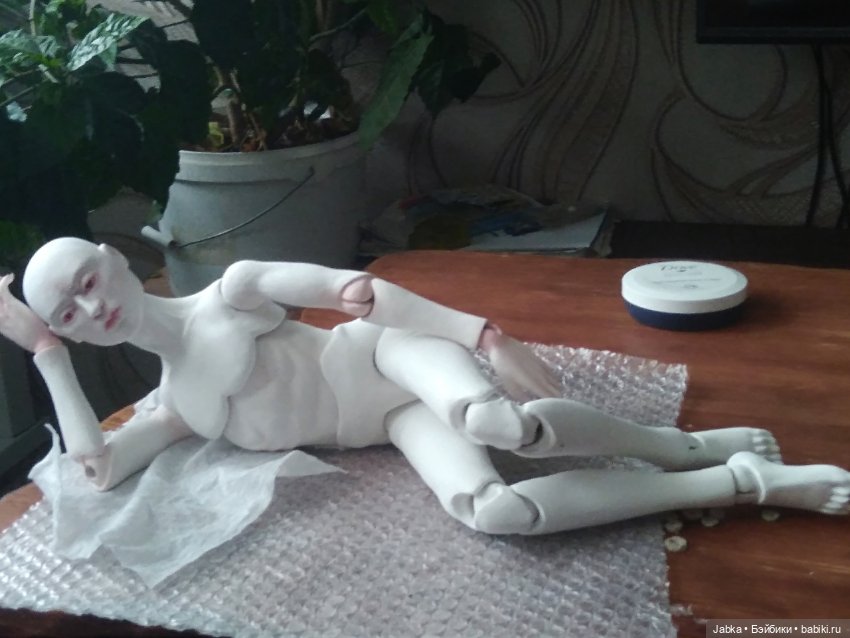 Как мы можем — Авторские шарнирные куклы своими руками: лепка (фото 8)