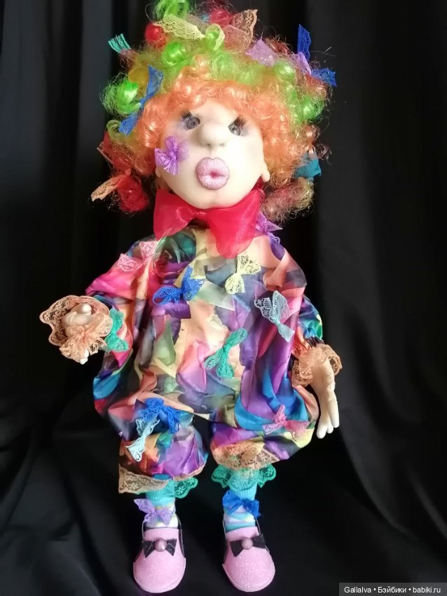 Апатамушта и К ч 22 — Куклы из капрона и чулочной техники: авторские игрушки (фото 2)