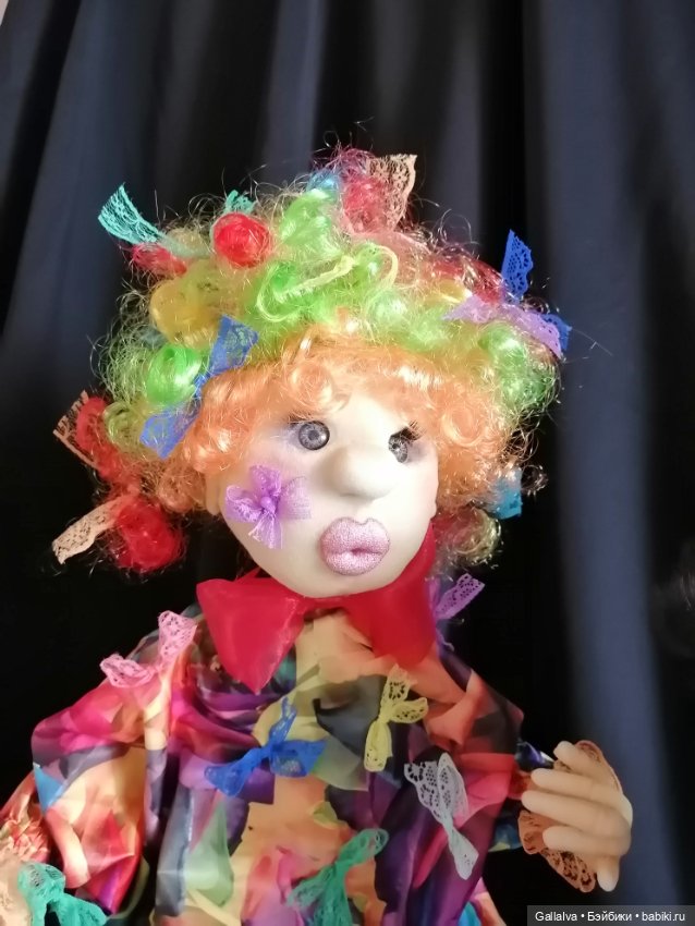 Апатамушта и К ч 22 — Куклы из капрона и чулочной техники: авторские игрушки