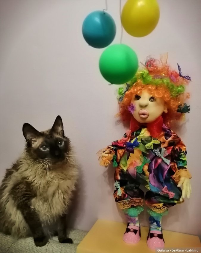 Апатамушта и К ч 22 — Куклы из капрона и чулочной техники: авторские игрушки (фото 4)