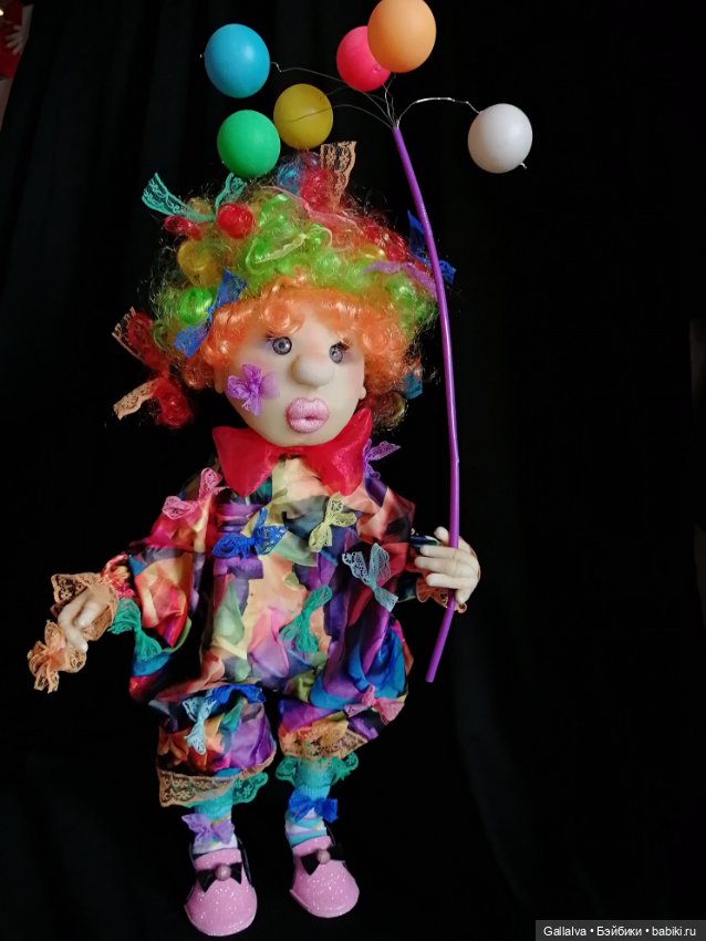 Апатамушта и К ч 22 — Куклы из капрона и чулочной техники: авторские игрушки (фото 3)