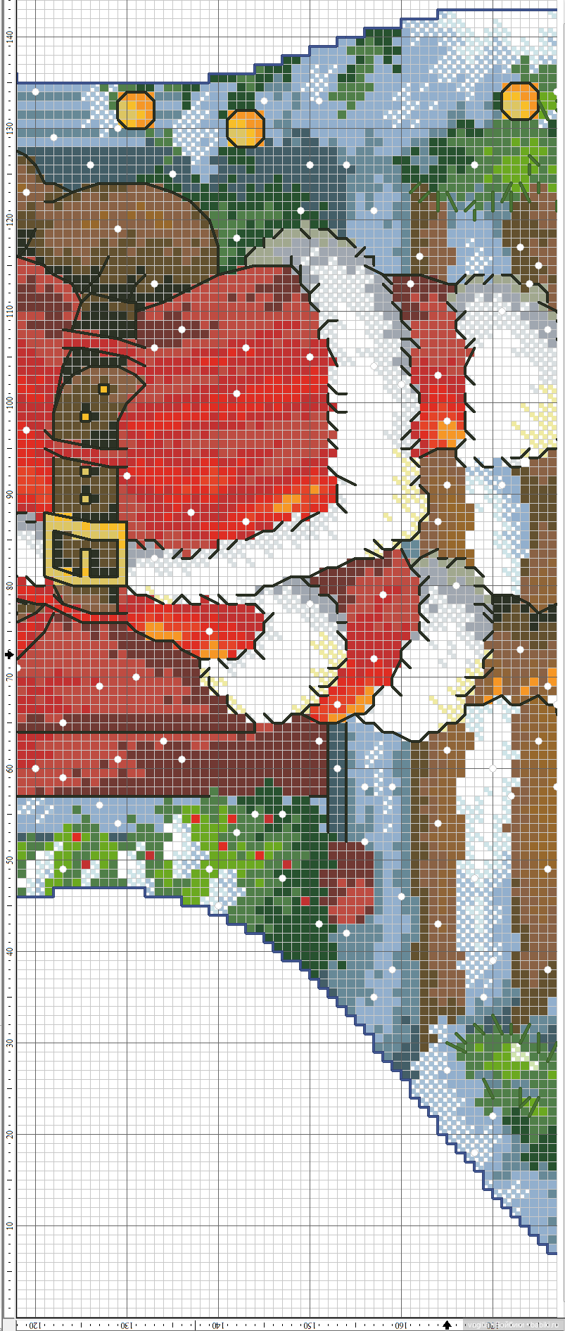 Ещё немного рождества крестиком