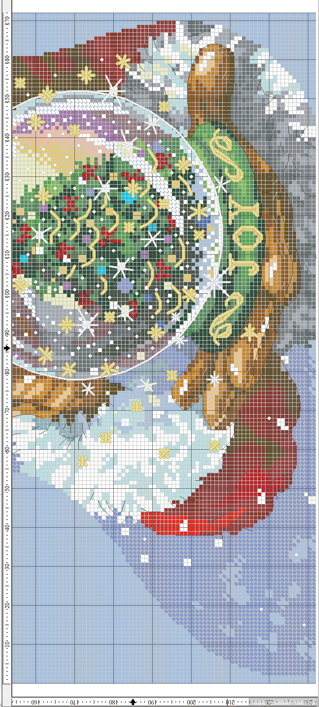 Ещё немного рождества крестиком