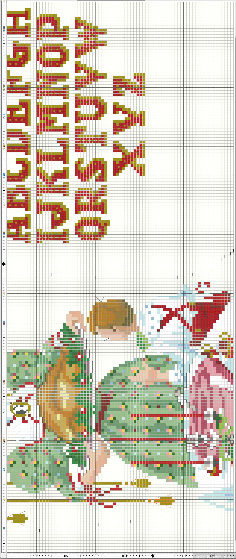 Ещё немного рождества крестиком