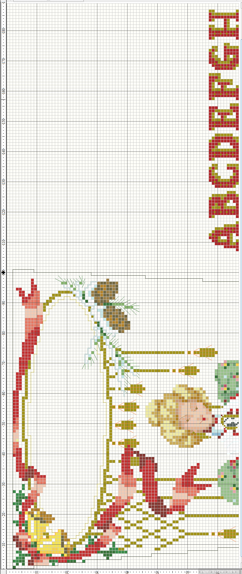 Ещё немного рождества крестиком