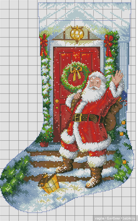 Ещё немного рождества крестиком