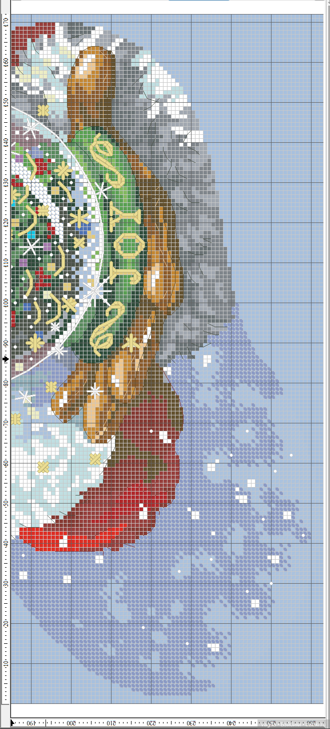 Ещё немного рождества крестиком