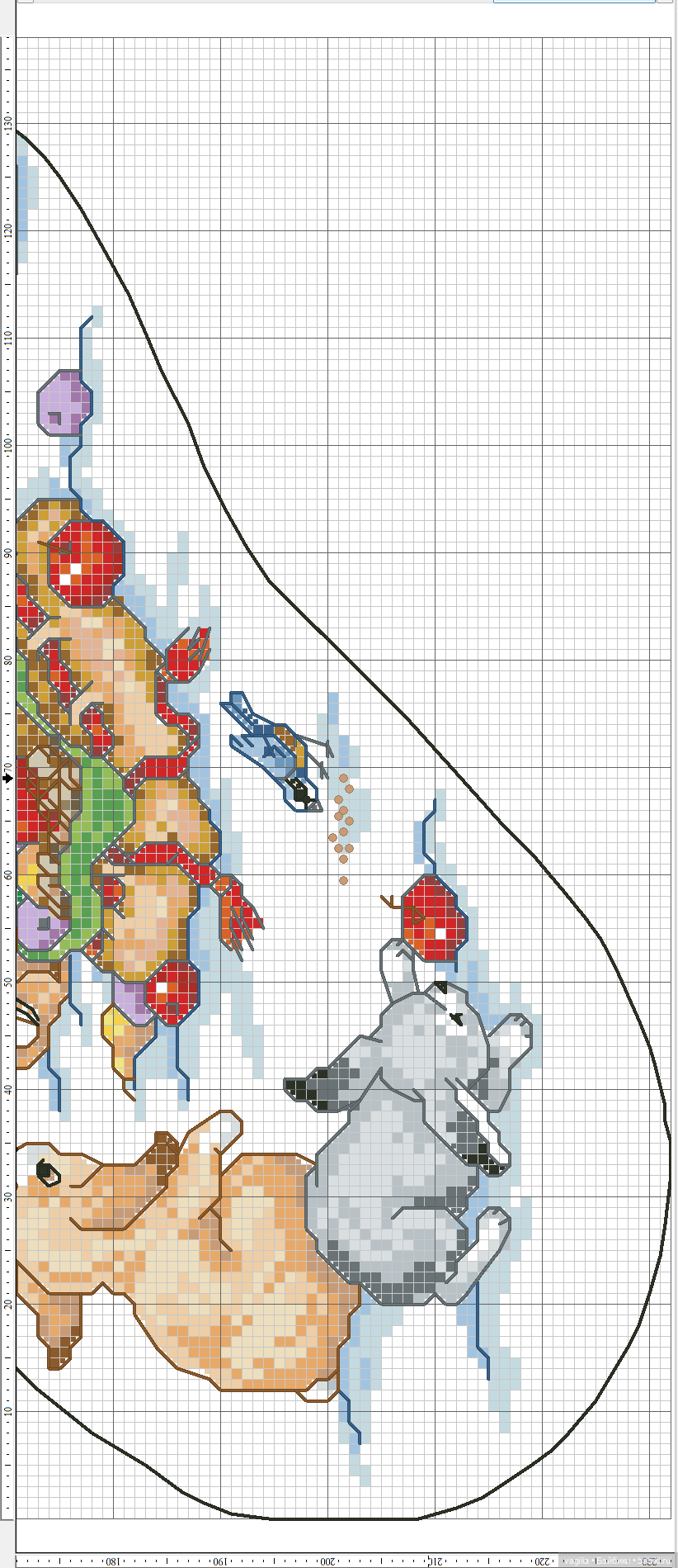 Ещё немного рождества крестиком