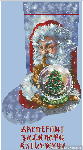 Ещё немного рождества крестиком