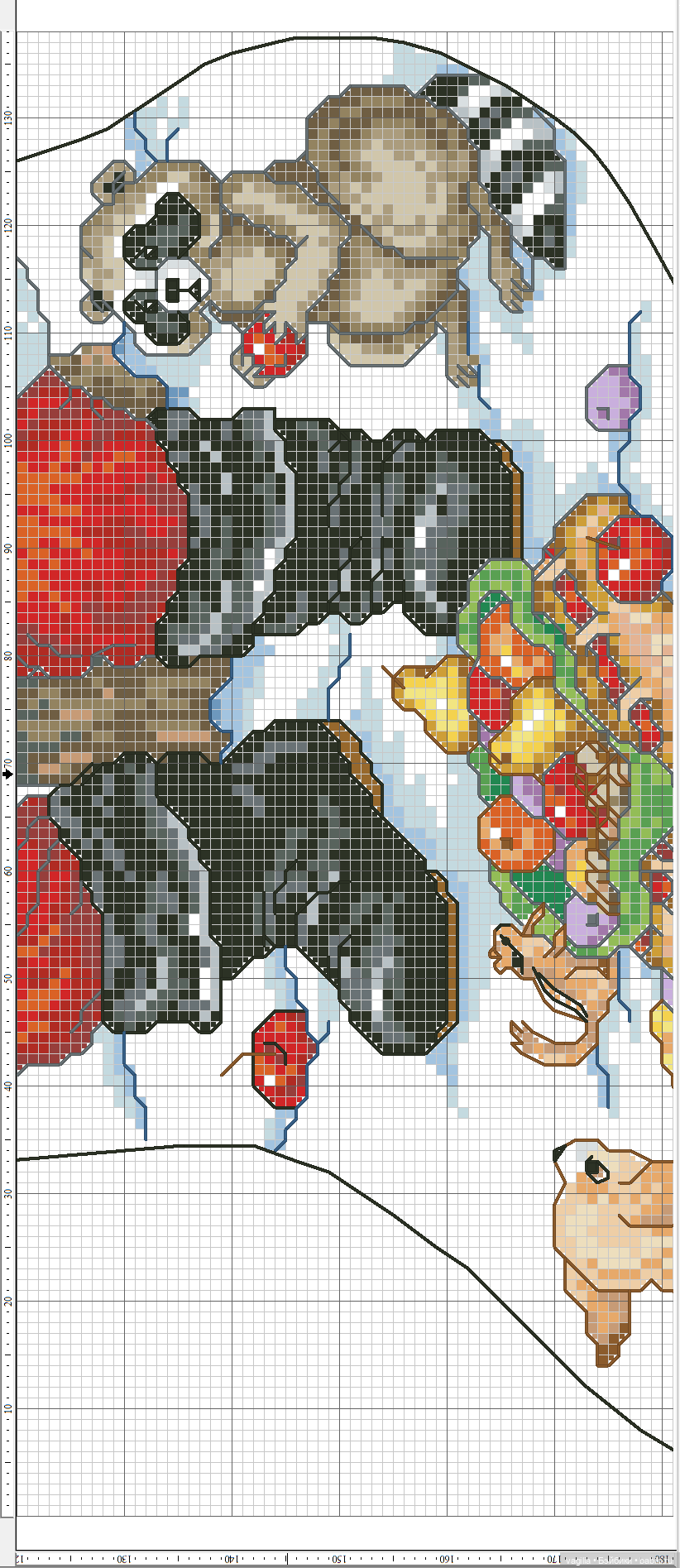 Ещё немного рождества крестиком