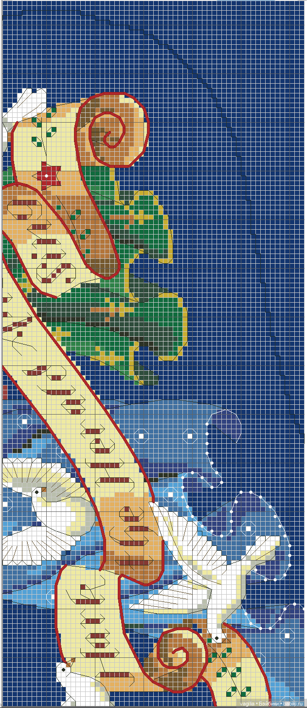 Ещё немного рождества крестиком