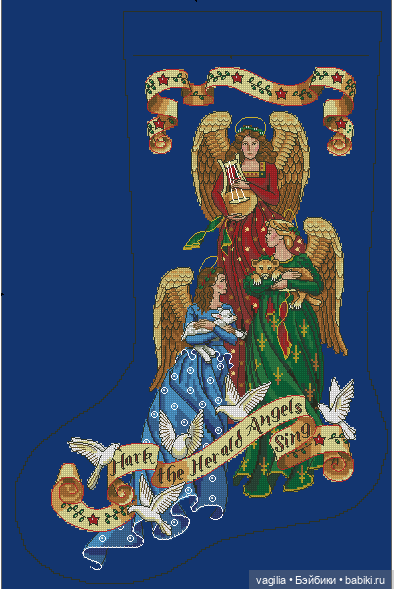 Ещё немного рождества крестиком