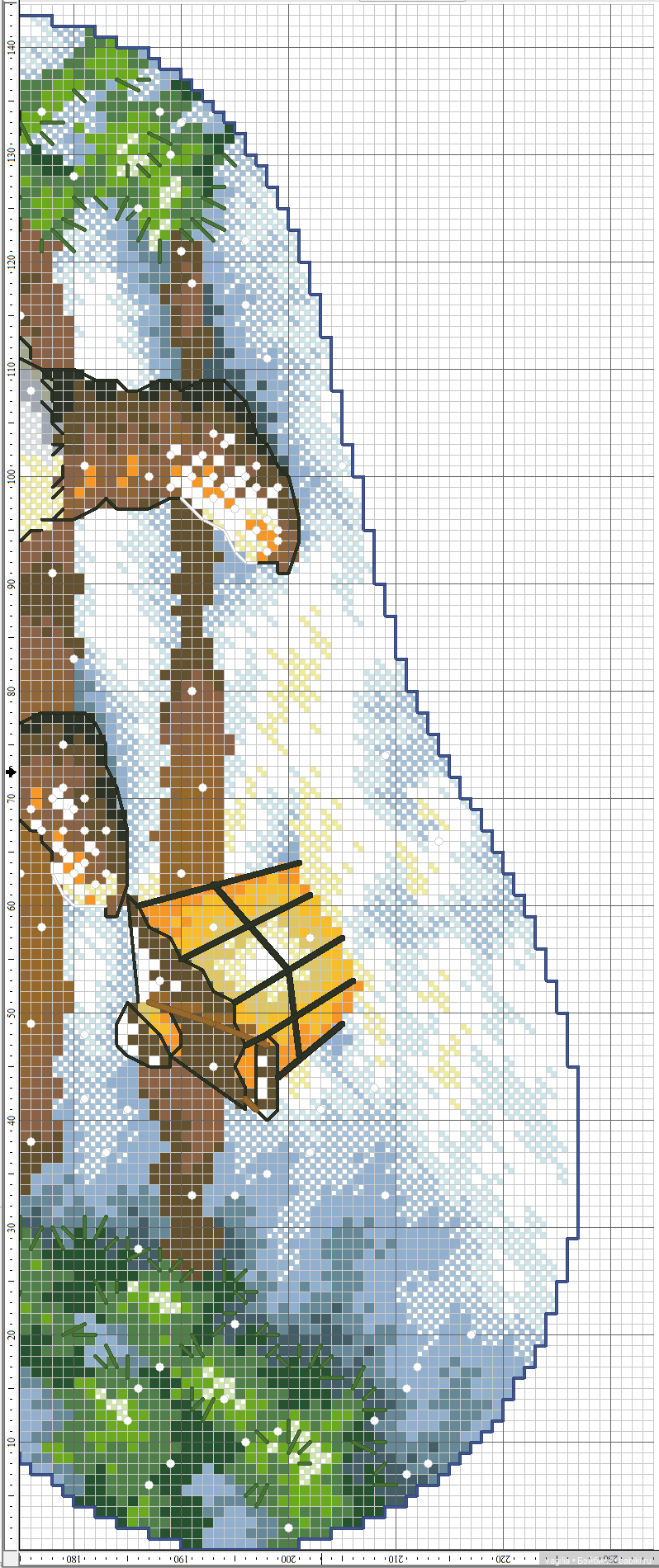 Ещё немного рождества крестиком
