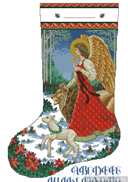 Ещё немного рождества крестиком