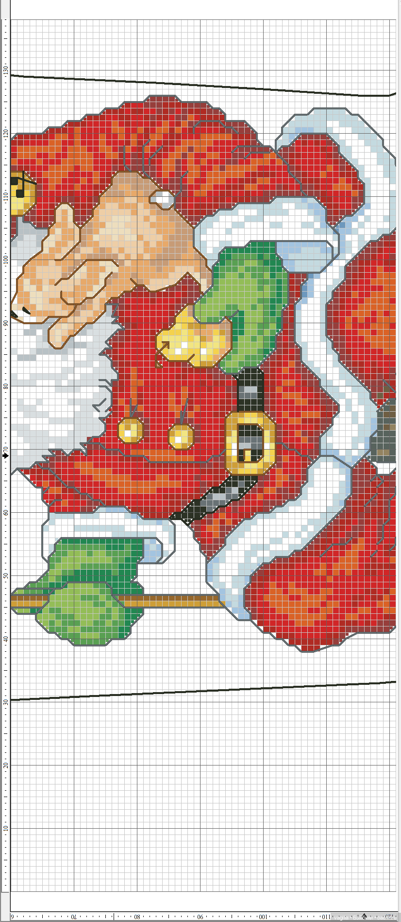 Ещё немного рождества крестиком