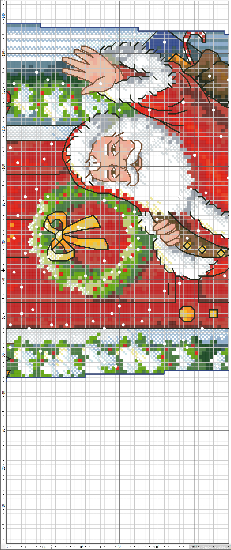 Ещё немного рождества крестиком