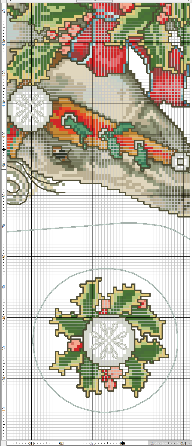 Ещё немного рождества крестиком