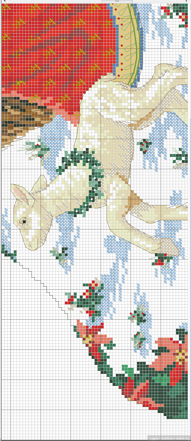 Ещё немного рождества крестиком (фото 6)