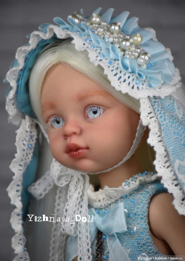 Зимняя Сесиль — ООАК Paola Reina (Паола Рейна) и испанских кукол: перерисовка (фото 2)