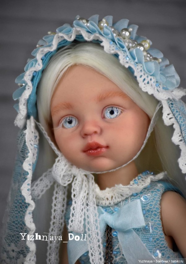 Зимняя Сесиль — ООАК Paola Reina (Паола Рейна) и испанских кукол: перерисовка