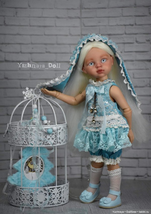 Зимняя Сесиль — ООАК Paola Reina (Паола Рейна) и испанских кукол: перерисовка