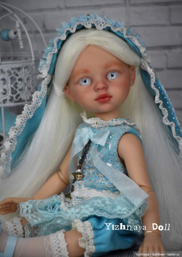 Зимняя Сесиль — ООАК Paola Reina (Паола Рейна) и испанских кукол: перерисовка (фото 8)