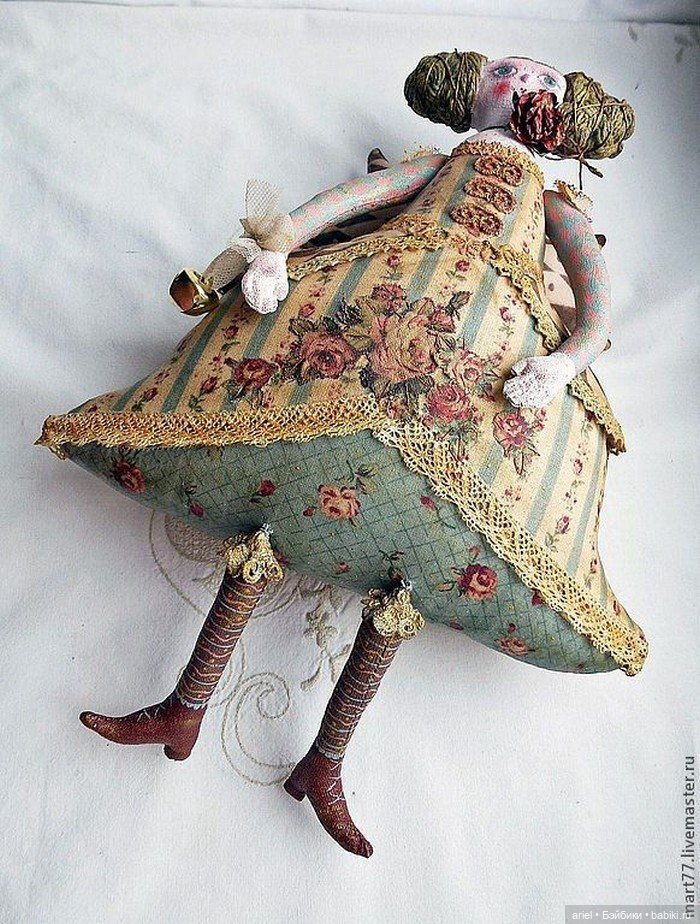 Текстильные куклы от Ольги Март (фото 3)