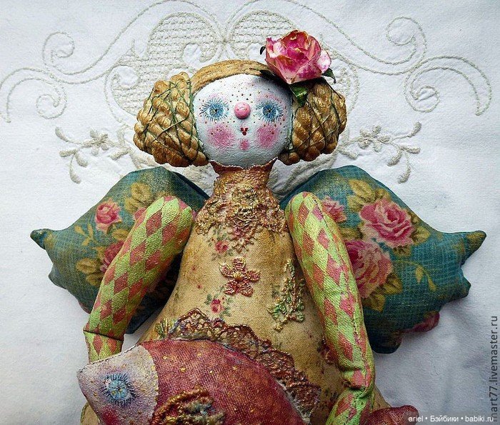 Текстильные куклы от Ольги Март (фото 7)