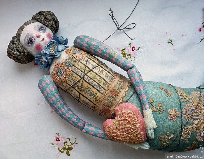 Текстильные куклы от Ольги Март
