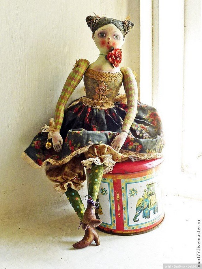 Текстильные куклы от Ольги Март