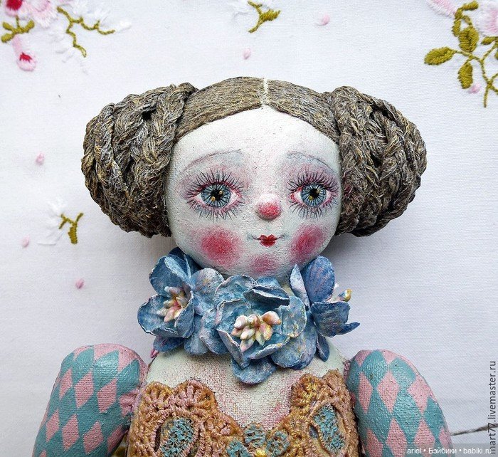 Текстильные куклы от Ольги Март (фото 9)