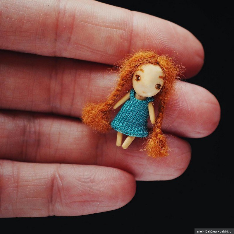 Миниатюрные куколки от Веры Тороховой (фото 7)