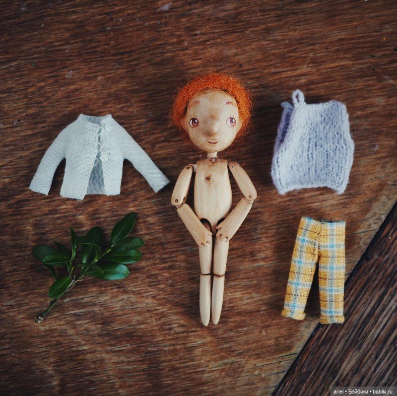 Миниатюрные куколки от Веры Тороховой