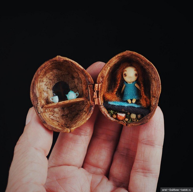 Миниатюрные куколки от Веры Тороховой (фото 8)