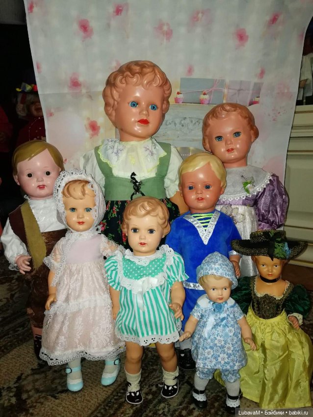 Мои куклы Шильдкрет с рельефными волосами