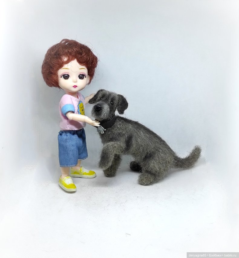 Дворянин — Валяные игрушки из шерсти: сухое валяние (фото 8)