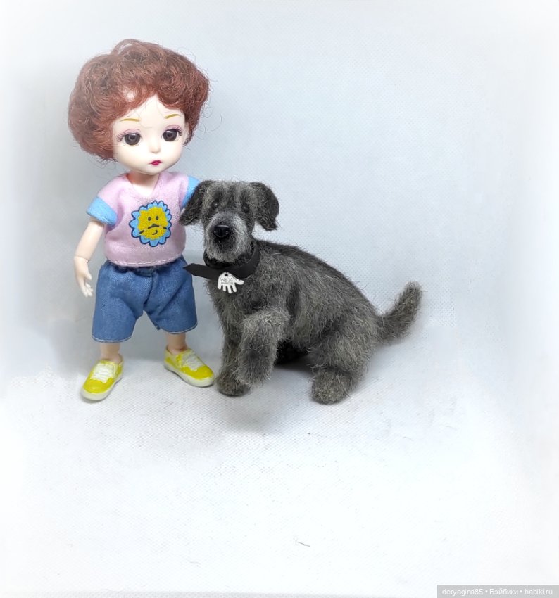 Дворянин — Валяные игрушки из шерсти: сухое валяние (фото 5)