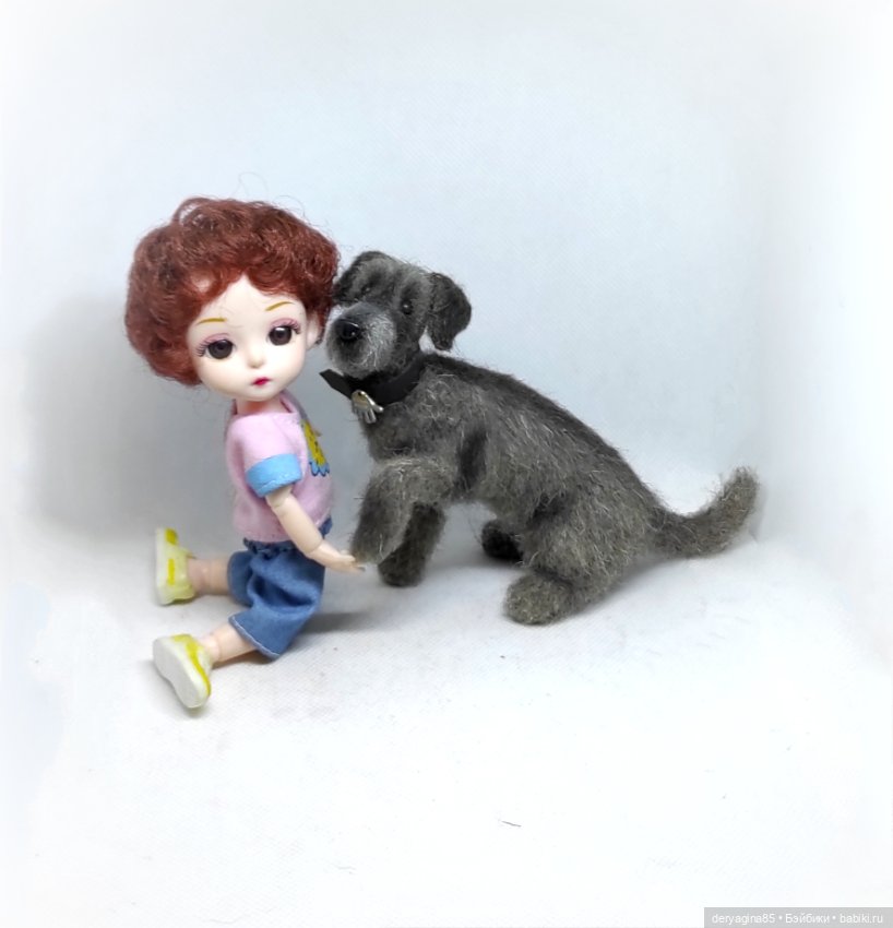 Дворянин — Валяные игрушки из шерсти: сухое валяние (фото 7)