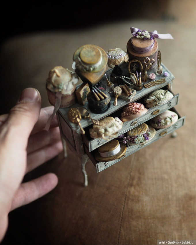 Мир винтажной миниатюры японской художницы Kiyomi