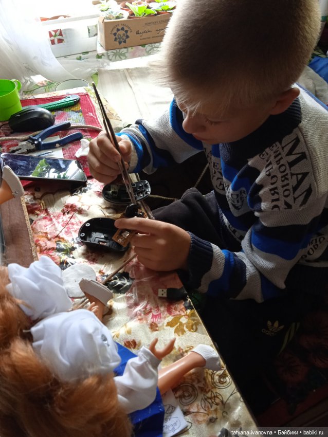 Ремонт мышки, или как мы Степану помогали (фото 8)