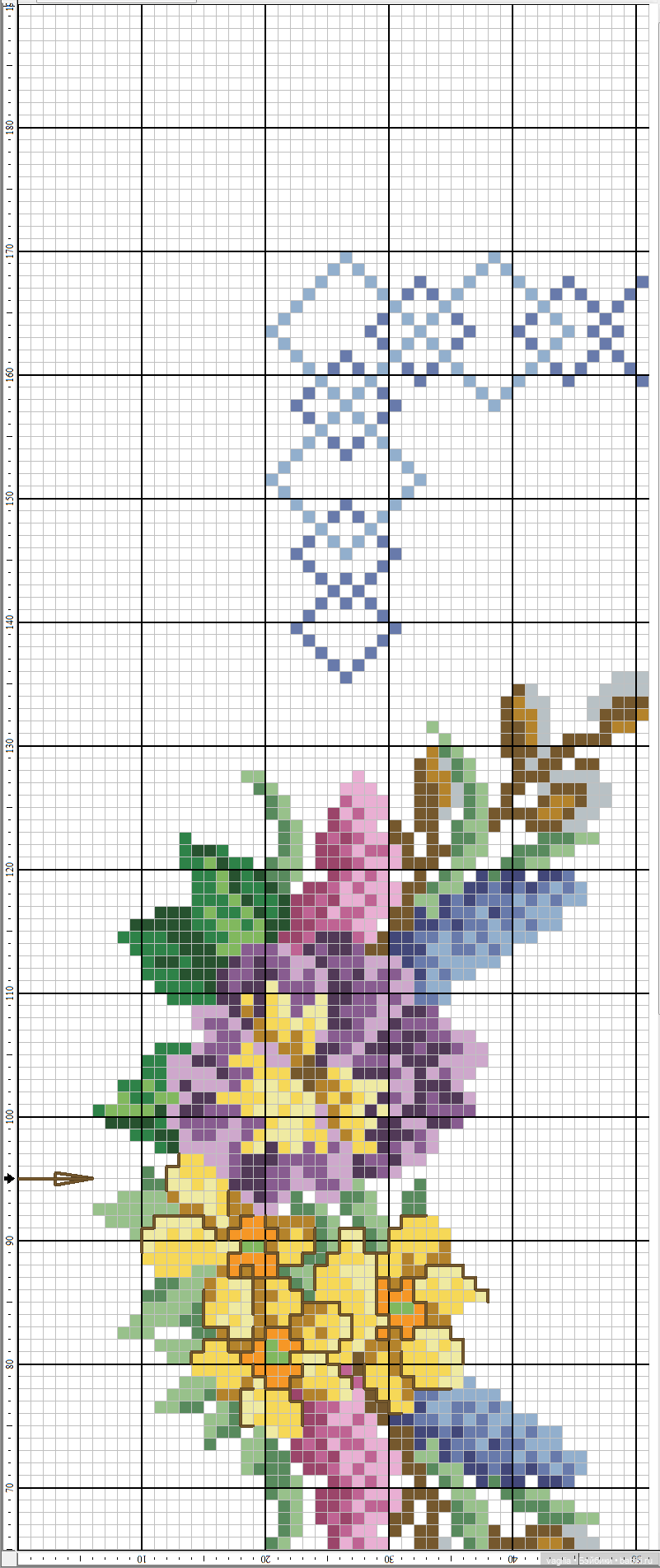 Скатерти и салфетки крестиком