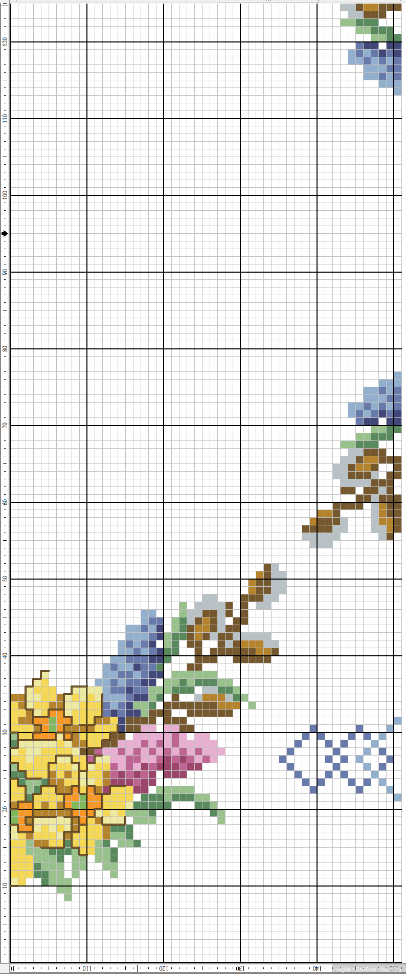 Скатерти и салфетки крестиком