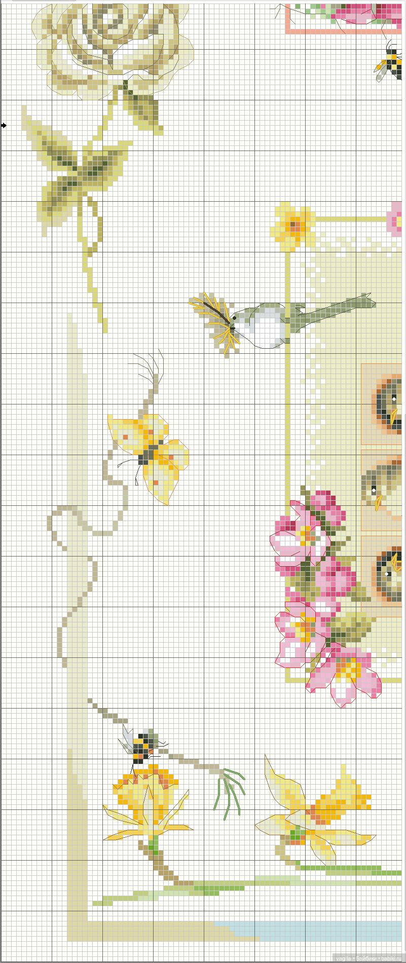 Скатерти и салфетки крестиком (фото 8)