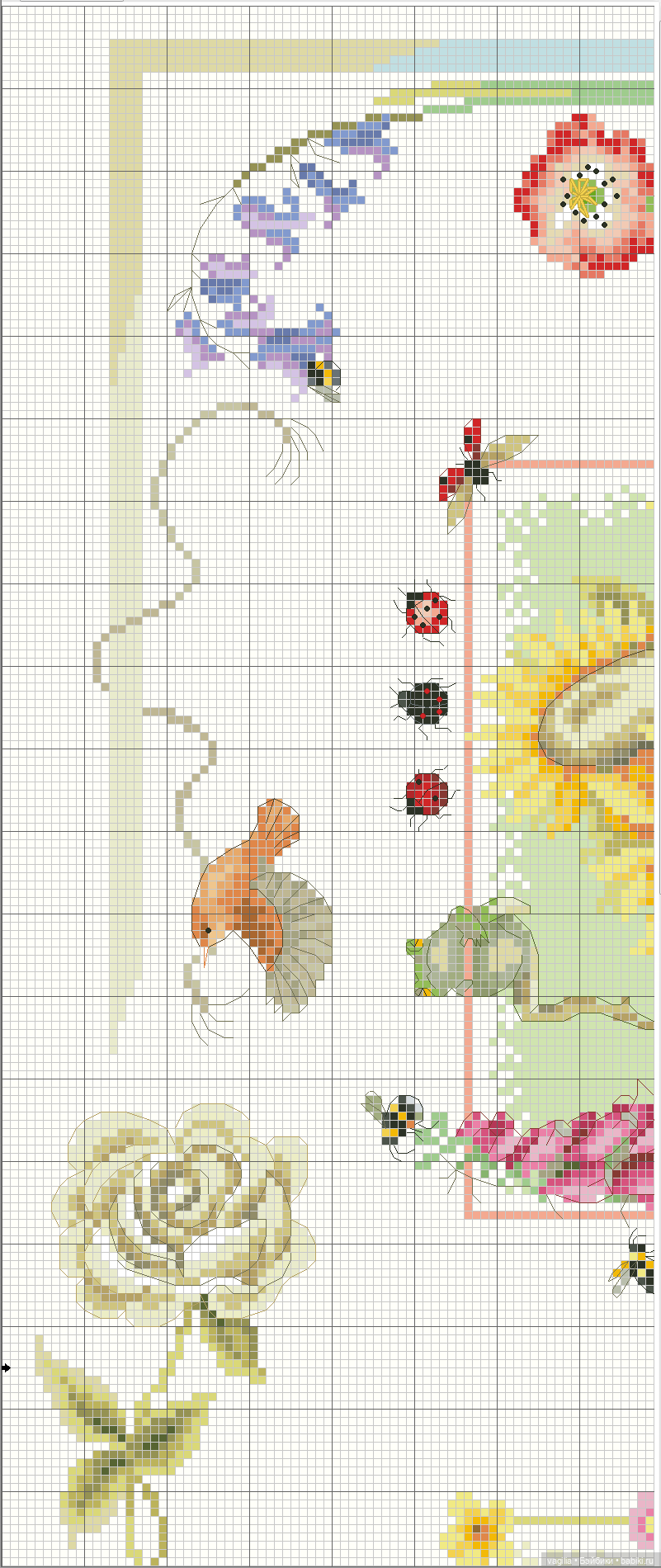 Скатерти и салфетки крестиком