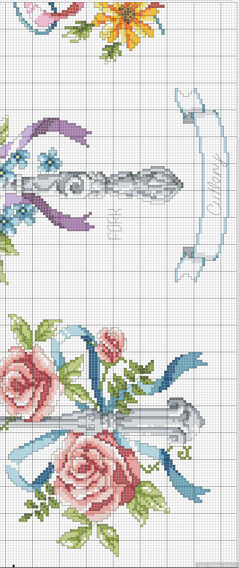 Скатерти и салфетки крестиком (фото 3)